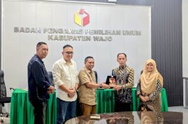Ketua Komisi I DPRD Wajo Hadiri Rakor Penyelesaian Sengketa Bersama Bawaslu
