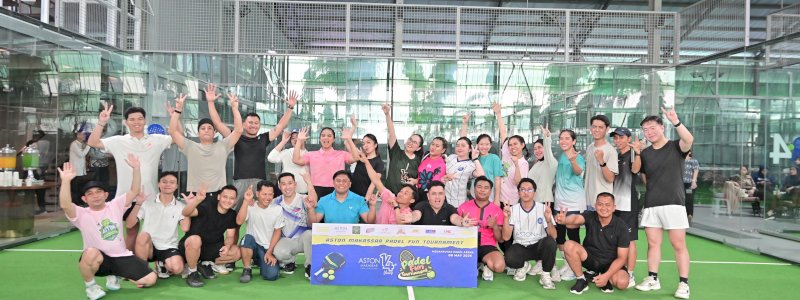 Aston Makassar Perkuat Kolaborasi Industri Lewat Fun Padel Tournament