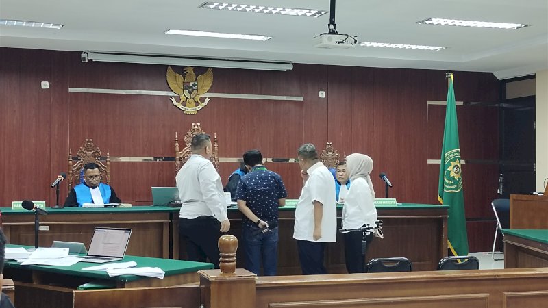 Sidang gugatan PT Satu Empat Lima terhadap Kepala Satuan Kerja Pelaksanaan Jalan Nasional Wilayah III Provinsi Sulsel di Pengadilan Tata Usaha Negara (PTUN) Makassar pada Senin 11 Mei 2026.