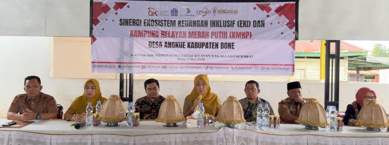 OJK Sulselbar Perkuat Literasi Keuangan Nelayan melalui Sinergi Program EKI dan Kampung Nelayan Merah Putih di Bone