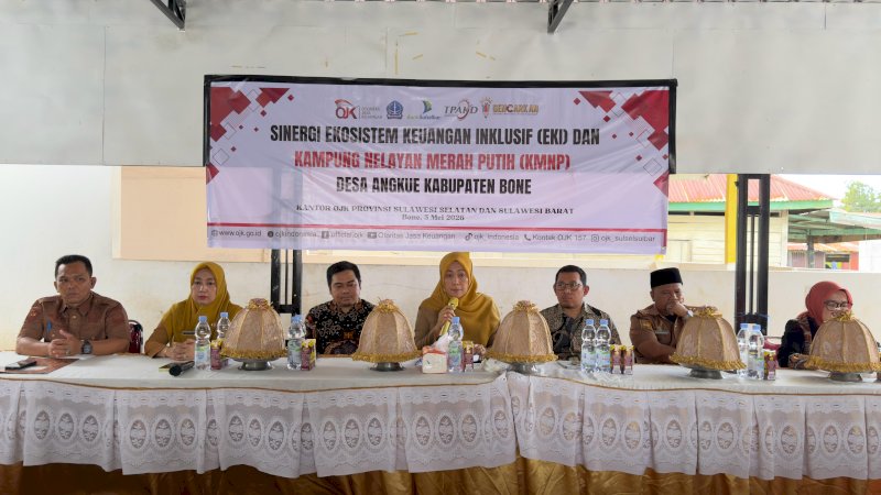 OJK Sulselbar Perkuat Literasi Keuangan Nelayan melalui Sinergi Program EKI dan Kampung Nelayan Merah Putih di Bone