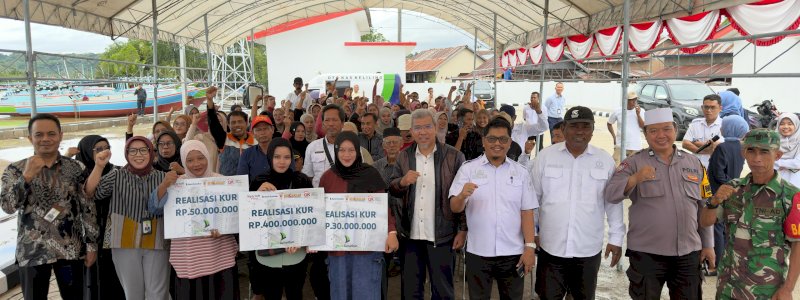 OJK Sulselbar Perkuat Akses Keuangan Nelayan di Sinjai Lewat Program EKI dan Kampung Nelayan Merah Putih