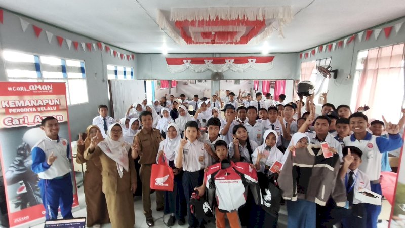 Astra Motor melalui Astra Motor Sulawesi Selatan (Asmo Sulsel) kembali memperkuat kampanye keselamatan berkendara di kalangan generasi muda melalui kegiatan edukasi safety riding yang digelar bersama Polrestabes Makassar.
