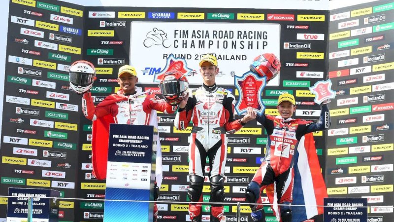 AHRT Tampil Kompetitif di ARRC Thailand 2026, Rheza Danica Persembahkan Podium untuk Indonesia