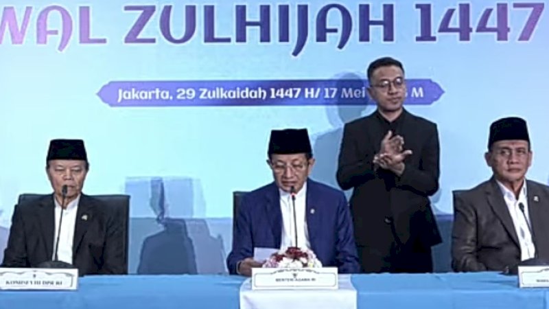 Pemerintah Tetapkan Iduladha 1447 H Jatuh pada Rabu, 27 Mei 2026