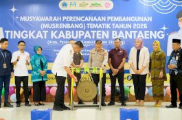 Musrenbang Tematik 2026 Resmi Dibuka, Bupati Bantaeng Fokus pada Isu Anak dan Perempuan