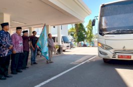 Wabup Bantaeng Lepas Kafilah MTQ XXXIV Tingkat Provinsi Sulsel