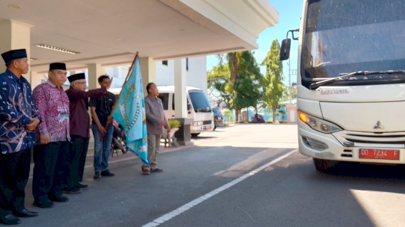 Wabup Bantaeng Lepas Kafilah MTQ XXXIV Tingkat Provinsi Sulsel
