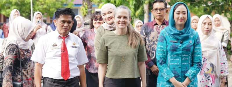 Ketua TP PKK Bantaeng Sambangi SD Inpres Pullaweng, Tinjau Fasilitas dan Aktivitas Belajar