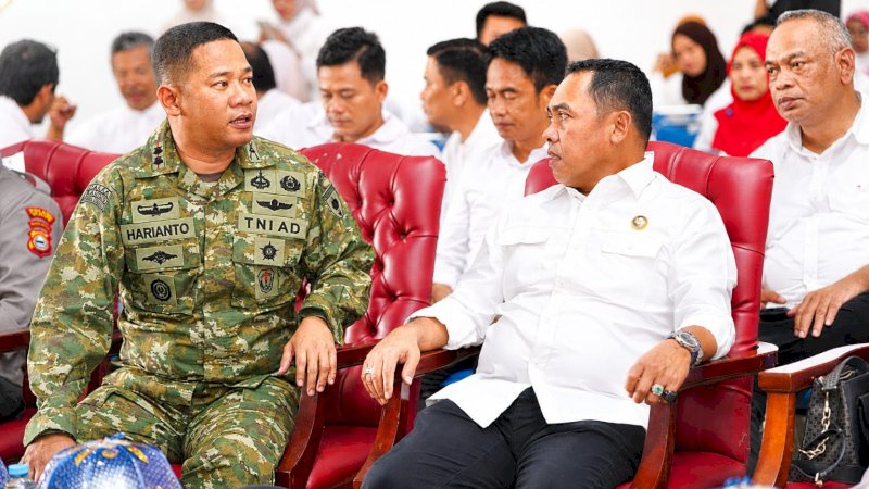 Bupati Wajo dan Dandim 1406/Wajo Ikut Peresmian 1.061 Koperasi Merah Putih, Prabowo Sebut Prestasi Bangsa