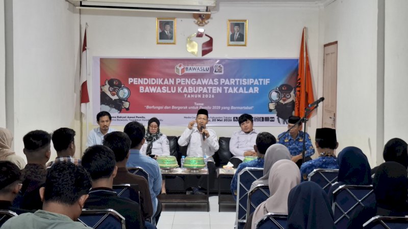 Bawaslu Sulsel Laksanakan Pendidikan Pengawas Partisipatif di Takalar