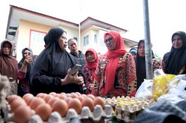Tinjau Pasar Murah, Bupati Gowa Sebut Upaya Pemerintah Tekan Harga Pangan Jelang Iduladha
