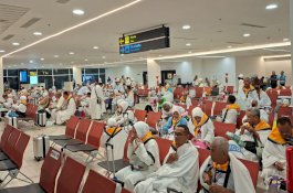 Bandara Sultan Hasanuddin Telah Tuntaskan Keberangkatan Jemaah Haji Embarkasi Makassar Tahun 2026 