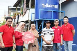 Telkomsel Bangun Fasilitas Sanitasi di Maros, Dorong Akses Air Bersih dan Kesehatan Lingkungan