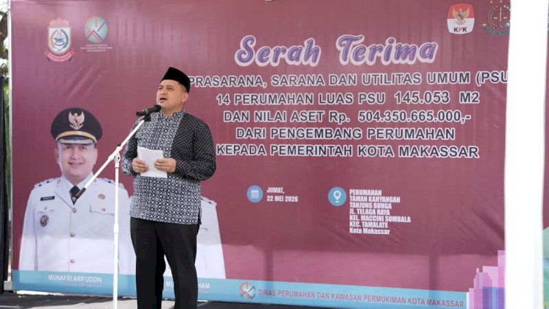 Pemkot Makassar Selamatkan Aset PSU Rp6,35 Triliun