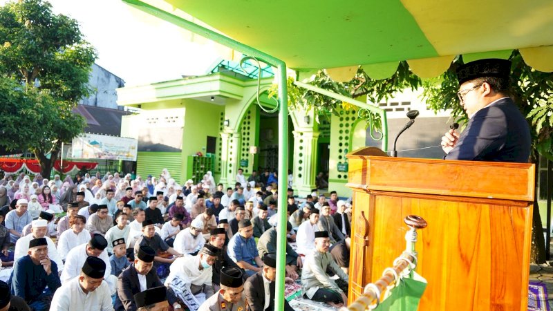 Wabup Gowa Tekankan Kurban Sebagai Aksi Peduli Sesama dan Berantas Kemiskinan