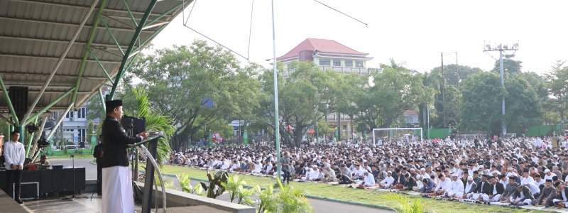 Di Hari Raya Idul Adha,  Tasming Hamid  Sampaikan Tren Positif Capaian Pembangunan Kota Parepare