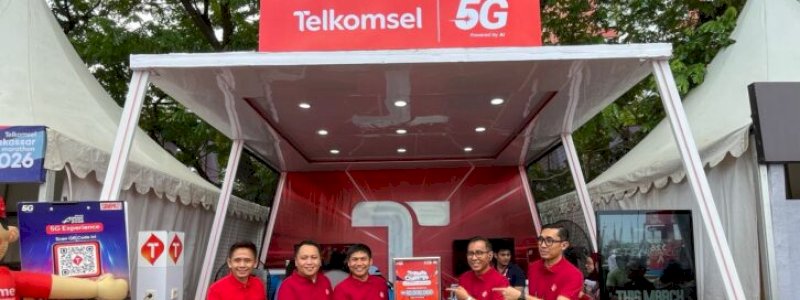 Telkomsel Ubah Makassar Half Marathon Jadi Event Sportainment Berbasis Teknologi