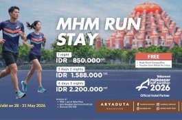 Aryaduta Makassar Siapkan Paket Khusus Pelari MHM 2026, Tangkap Peluang Besar Sport Tourism