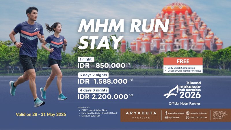 MHM Run Stay Aryaduta Makassar