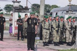 Rangkaian HUT ke-69 Kodam XIV/Hasanuddin, Kodim Sidrap Ziarah ke TMP Mario