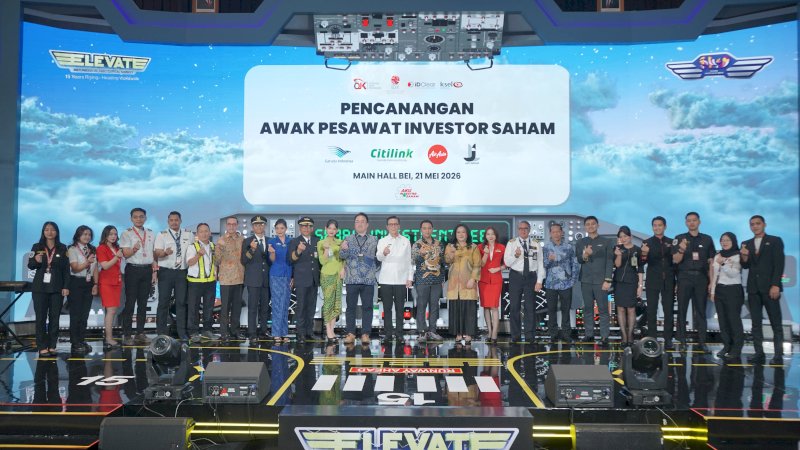pembukaan Sharia Investment Week (SIW) 2026 di Main Hall Bursa Efek Indonesia ini menjadi langkah strategis untuk membangun budaya investasi yang sehat di kalangan pilot, awak kabin, hingga tenaga operasional maskapai penerbangan.