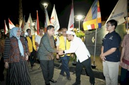 Munafri Arifuddin Hadiri Sannipata Waisak, Tegaskan Makassar Rumah Bersama dan Kota Toleransi