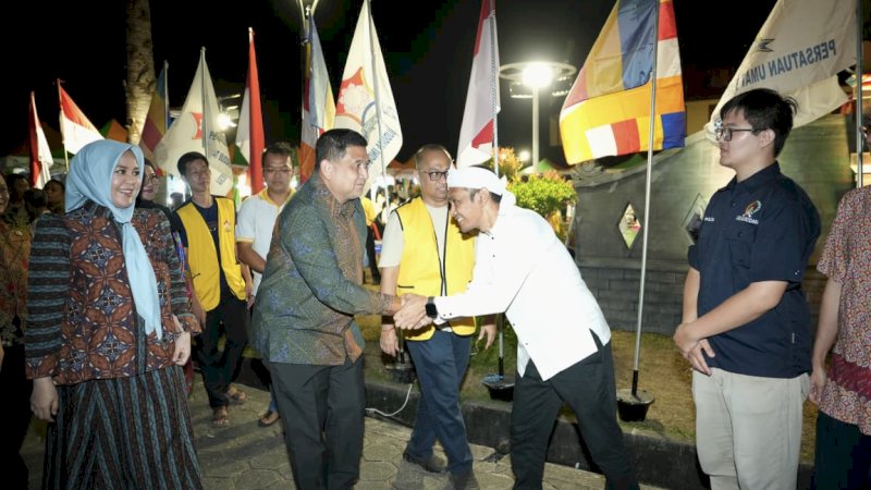 Munafri Arifuddin Hadiri Sannipata Waisak, Tegaskan Makassar Rumah Bersama dan Kota Toleransi