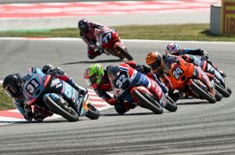 Cetak Sejarah! Pebalap Belia Binaan AHM Ramadhipa Langsung Sabet Podium pada Debut Moto3 Junior 2026 di Spanyol