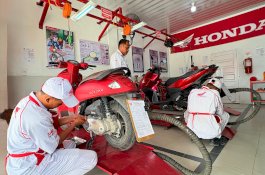 Gebrakan Vokasi di Riau: AHM Resmikan Pos AHASS TEFA Pertama di SMKN 3 Mandau, Dekatkan Layanan Servis ke Masyarakat