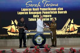 BPK Serahkan LHP LKPD 2025, Kota Parepare Pertahankan Predikat WTP