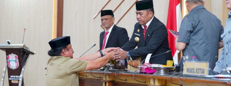 Rapat Paripurna DPRD, Bupati Wajo: Restrukturisasi OPD Penting untuk Percepat Kinerja dan Pelayanan