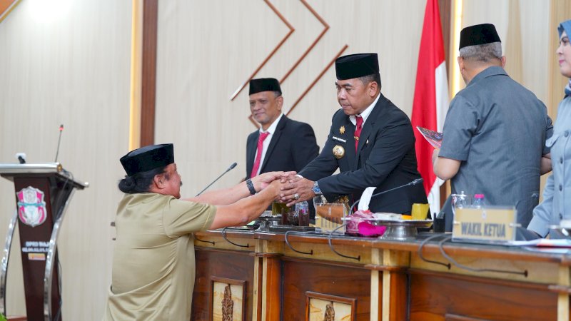 Rapat Paripurna DPRD, Bupati Wajo: Restrukturisasi OPD Penting untuk Percepat Kinerja dan Pelayanan
