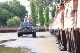 Kapolda Sulsel Pimpin Pelantikan 945 Bintara Polri Kemampuan Brimob Gelombang I T.A. 2026