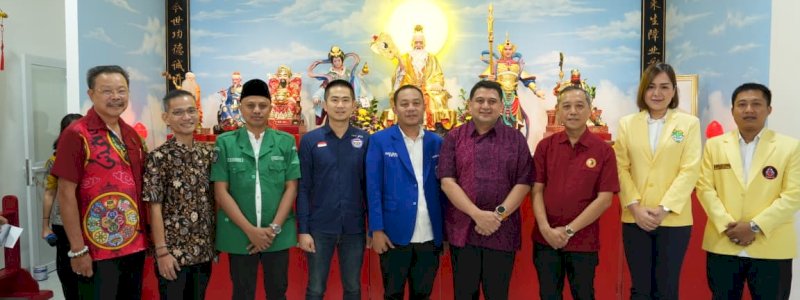 Wali Kota Munafri Resmikan Kelenteng Ji Li Gong sebagai Simbol Kerukunan