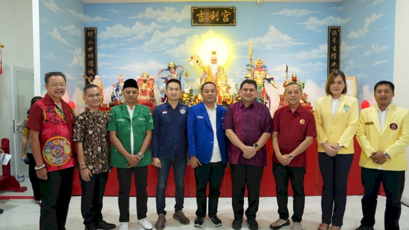 Wali Kota Munafri Resmikan Kelenteng Ji Li Gong sebagai Simbol Kerukunan