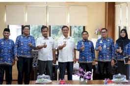 Tasming Hamid Terima Kunjungan kPPN Perkuat Sinergi dan Koordinasi Pengelolaan Keuangan Daerah