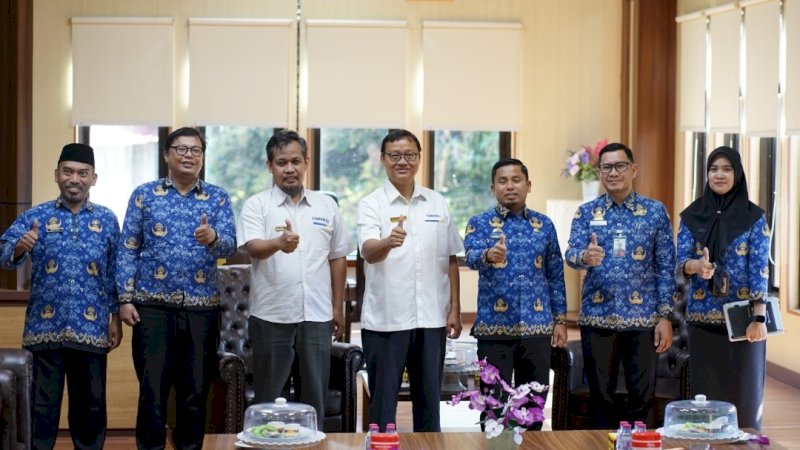 Tasming Hamid Terima Kunjungan kPPN Perkuat Sinergi dan Koordinasi Pengelolaan Keuangan Daerah