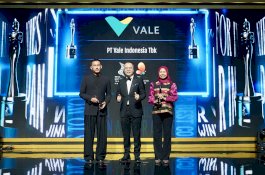 PT Vale Indonesia Raih Dua Penghargaan HR Asia Best Companies to Work for in Asia Awards