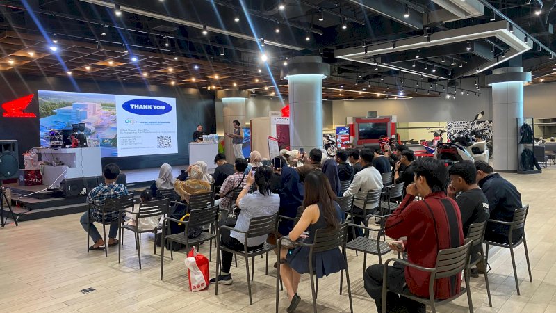 Workshop Elenka & Wellington yang digelar pada Rabu (3/6/2026) di Astra Motor Experience Center (AMEC), Trans Studio Mall (TSM) Makassar.