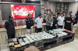 Polda Sulsel Musnahkan Barang Bukti Narkotika Hasil Pengungkapan Januari–Juni 2026