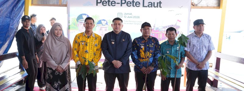 Appi Resmikan Pete-pete Laut, Layani Warga Kepulauan Secara Gratis