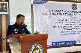 Lapas Parepare Perkuat Layanan Kesehatan, Teken PKS dengan Lima Mitra dan Kukuhkan Kader Kesehatan WBP