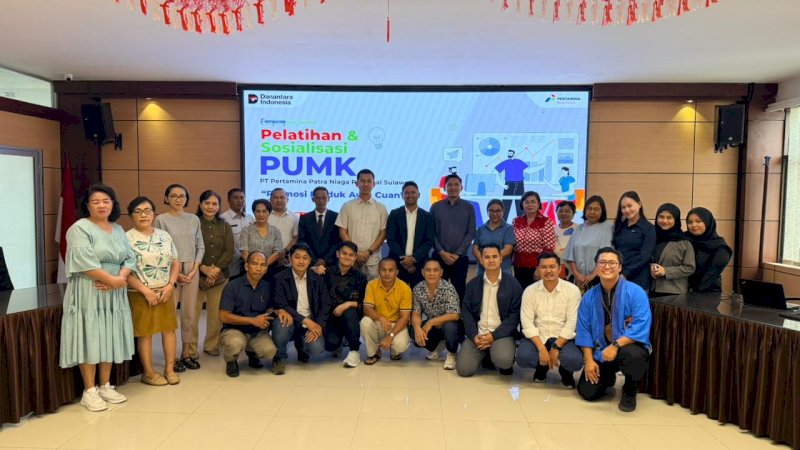 PT Pertamina Patra Niaga Regional Sulawesi melalui Sales Area Manado menyelenggarakan program pengembangan kapasitas intensif bagi para pelaku Usaha Mikro, Kecil, dan Menengah (UMKM).