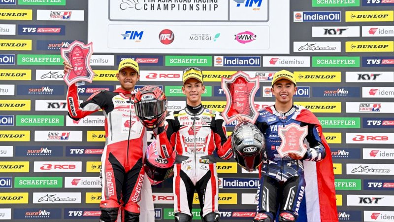 Astra Honda Racing Team (AHRT) pada putaran ketiga Idemitsu FIM Asia Road Racing Championship (ARRC) 2026 di Mobility Resort Motegi, Jepang (13&ndash;14 Juni 2026).
