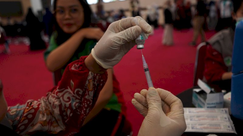 TP PKK Sulsel Fasilitasi Ratusan Perempuan Vaksinasi HPV Secara Gratis
