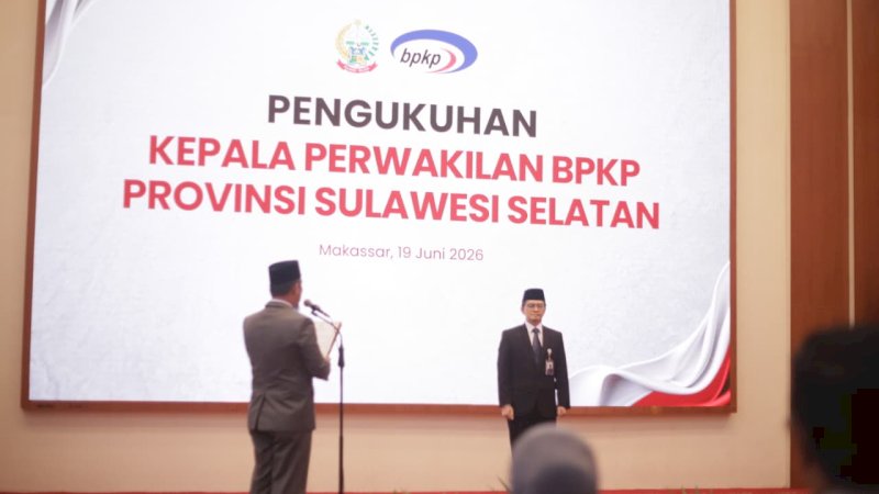 Tasming Hamid Hadiri Pengukuhan Kepala BPKP Sulsel, Dorong Pengawasan untuk Efektivitas Pembangunan