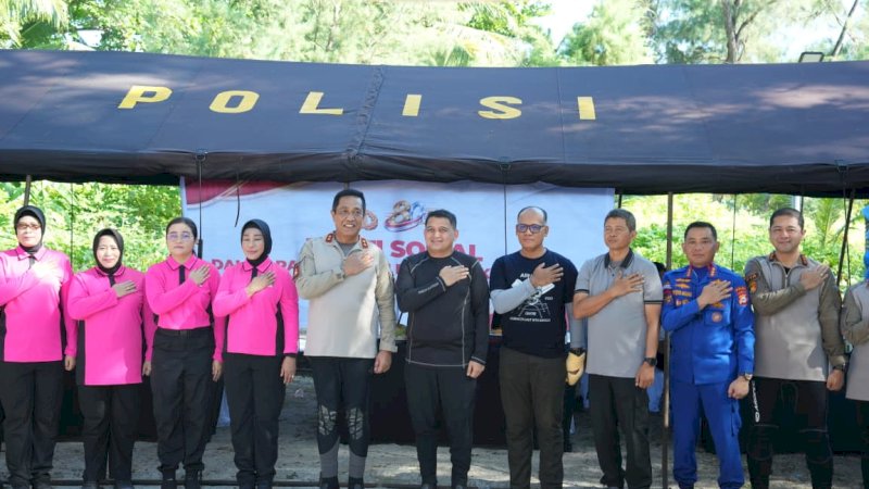 Wali Kota Makassar dan Kapolda Sulsel Perkuat Kepedulian untuk Warga Sangkarrang