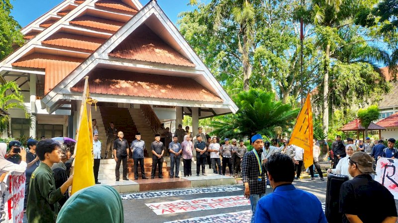 DPRD Wajo Terima Aspirasi PMII, Enam Tuntutan Strategis Akan Diteruskan ke DPR RI
