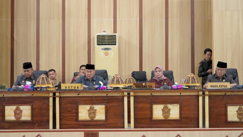 Bupati Wajo Paparkan Pertanggungjawaban APBD 2025 di DPRD